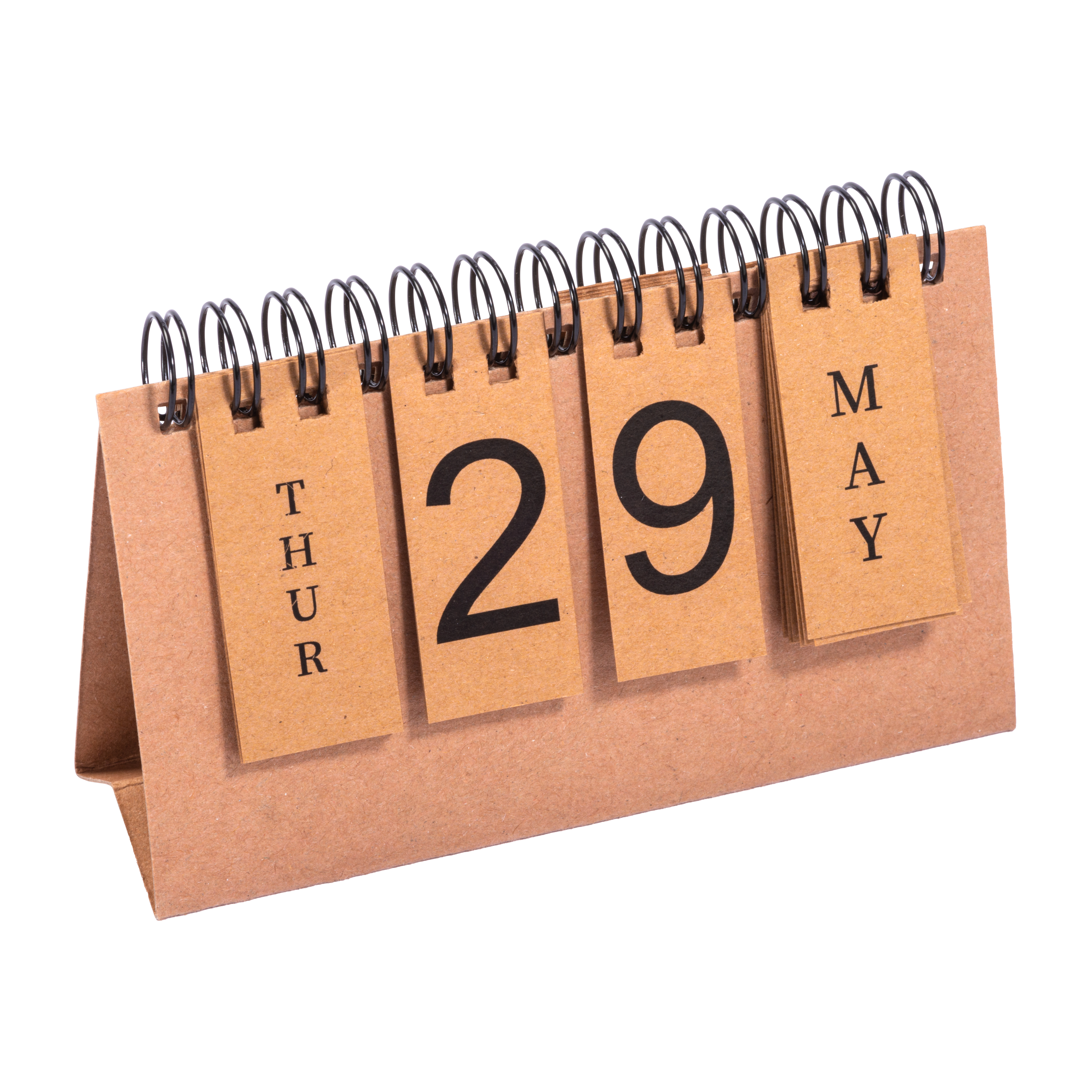 Calendario Perpetuo Personalizzabile: Cartoncino + Spirale (Inglese)