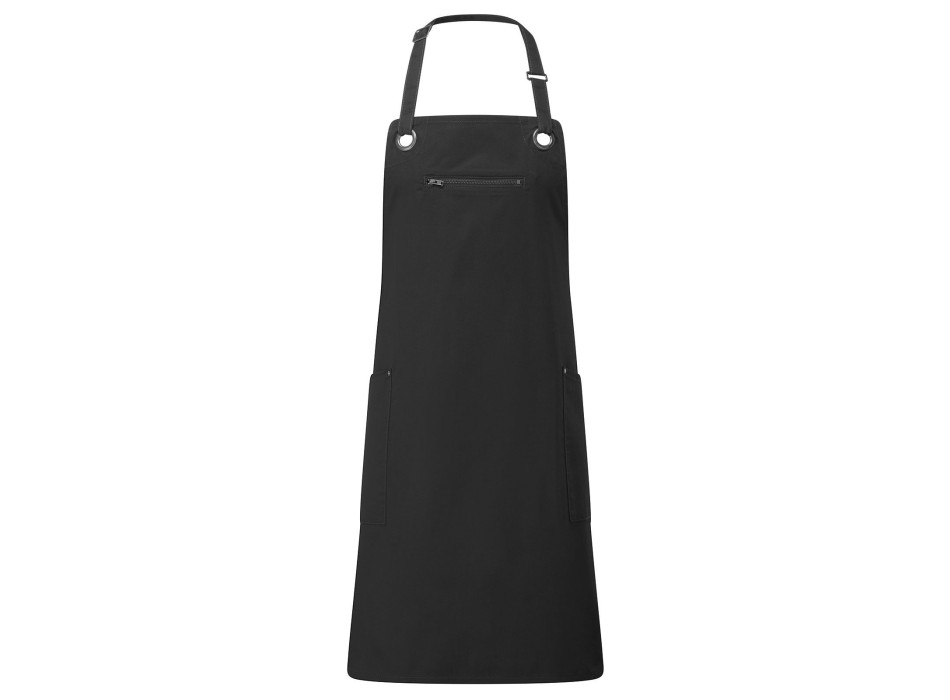 ‘Barley’ Contrast Stitch Sustainable Bib Apron FullGadgets.com