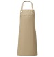 ‘Barley’ Contrast Stitch Sustainable Bib Apron FullGadgets.com