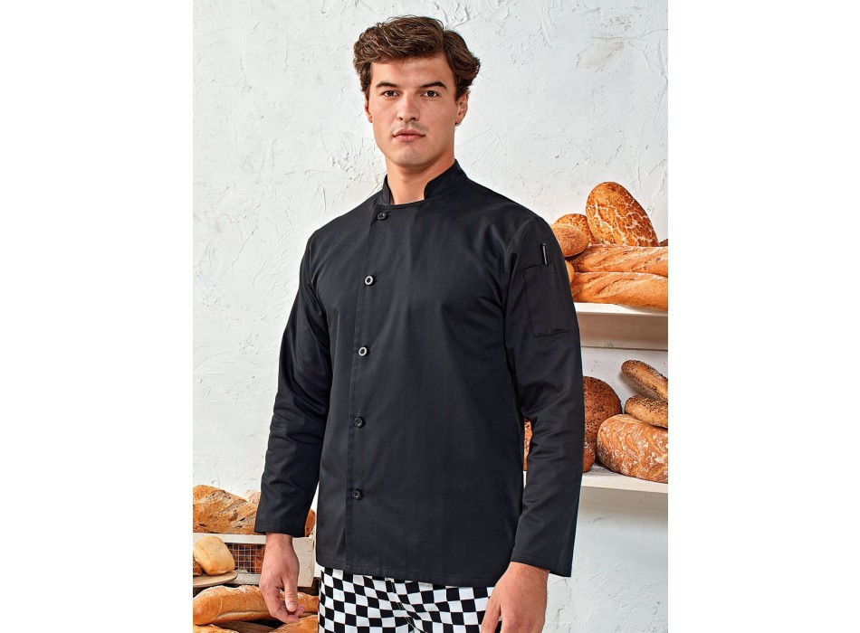 ‘Essential' Long Sleeve Chef's Jacket FullGadgets.com