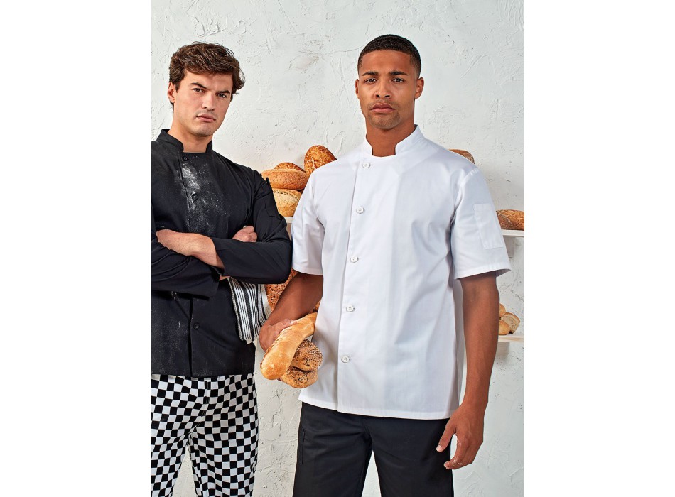 ‘Essential' Short Sleeve Chef's Jacket FullGadgets.com