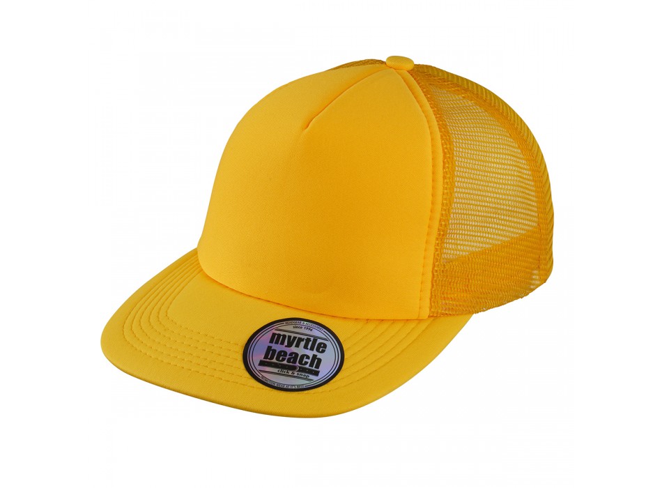 5 PAN FLAT PEAK CAP 100%P M&B FullGadgets.com