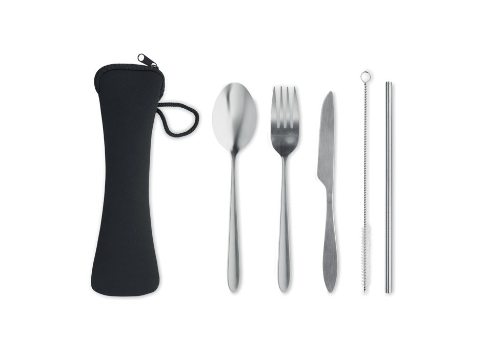 5 SERVICE - Set posate in acciaio inox FullGadgets.com