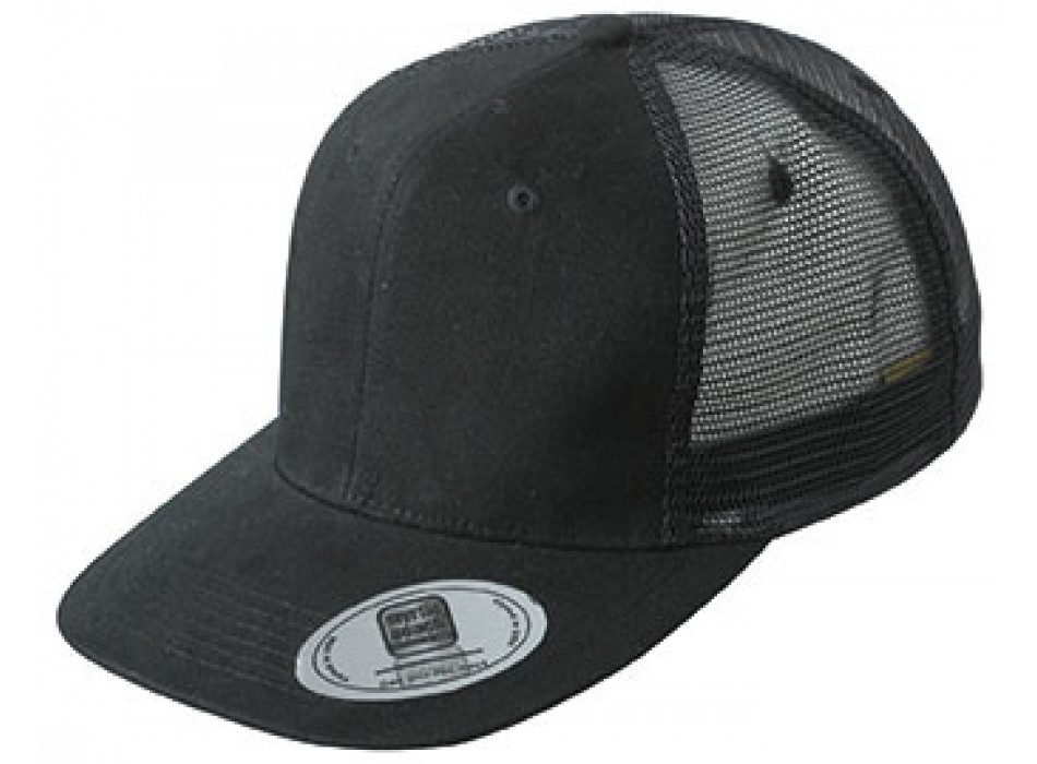 6 PAN FLAT PEAK CAP 100%P M&B FullGadgets.com