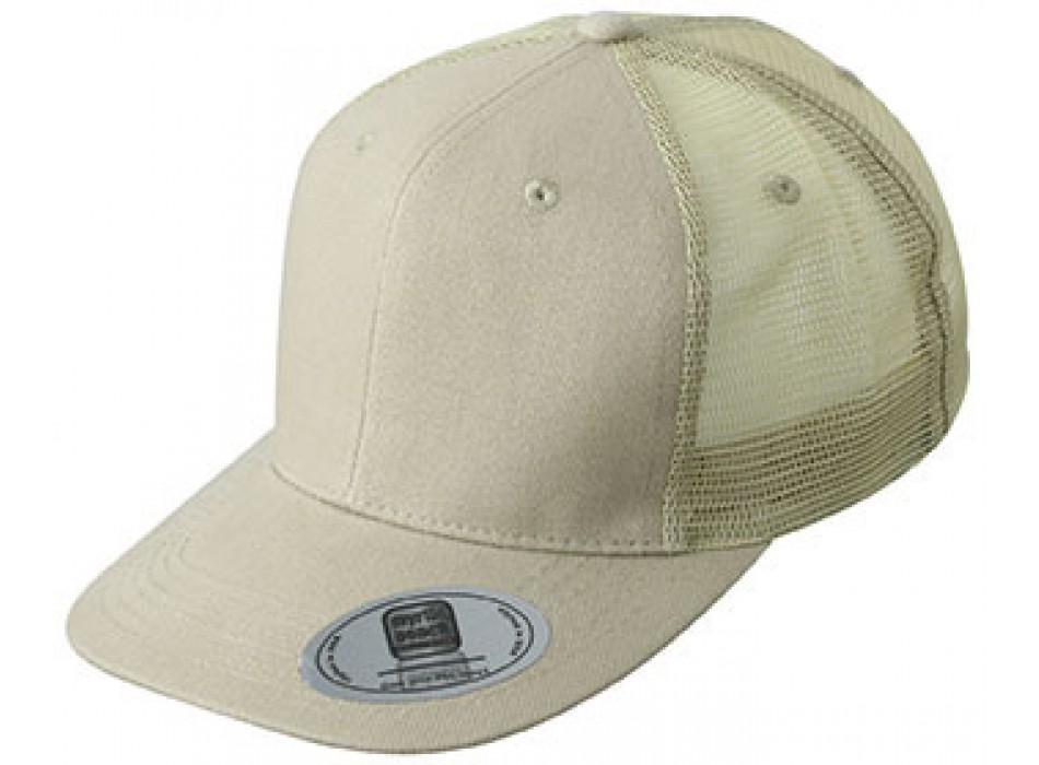 6 PAN FLAT PEAK CAP 100%P M&B FullGadgets.com