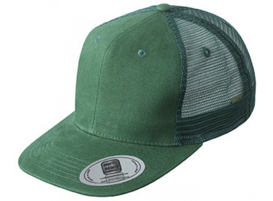 6 PAN FLAT PEAK CAP 100%P M&B FullGadgets.com