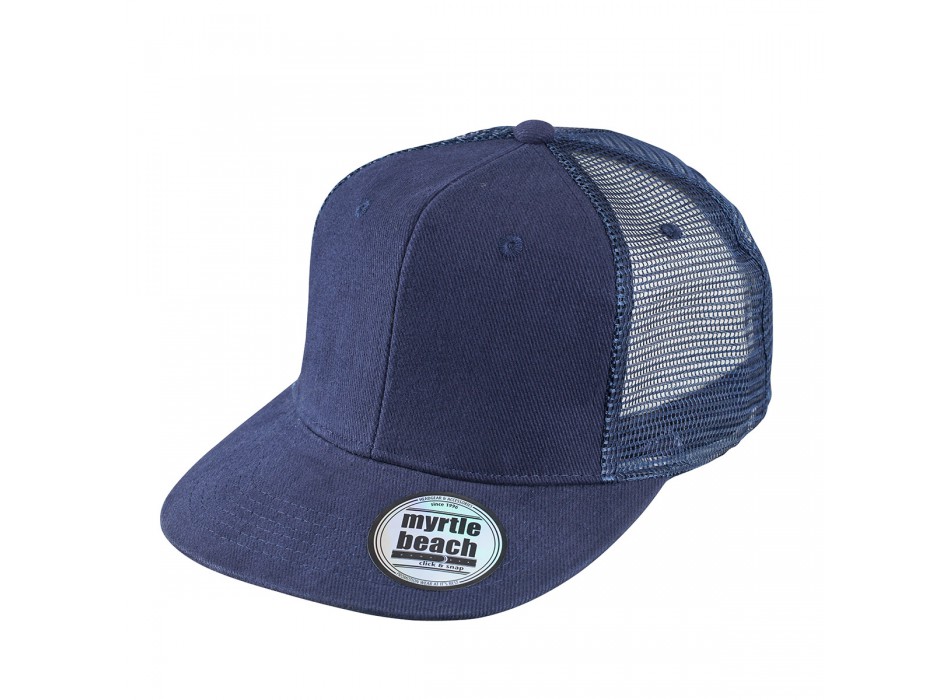 6 PAN FLAT PEAK CAP 100%P M&B FullGadgets.com