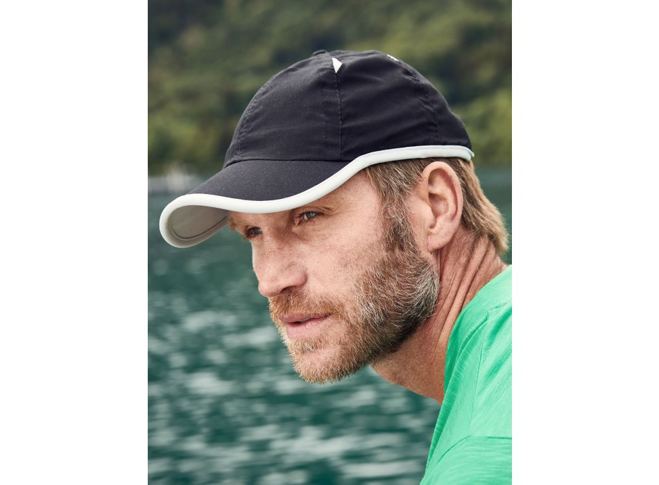 6 Panel Micro-Edge Sports Cap FullGadgets.com