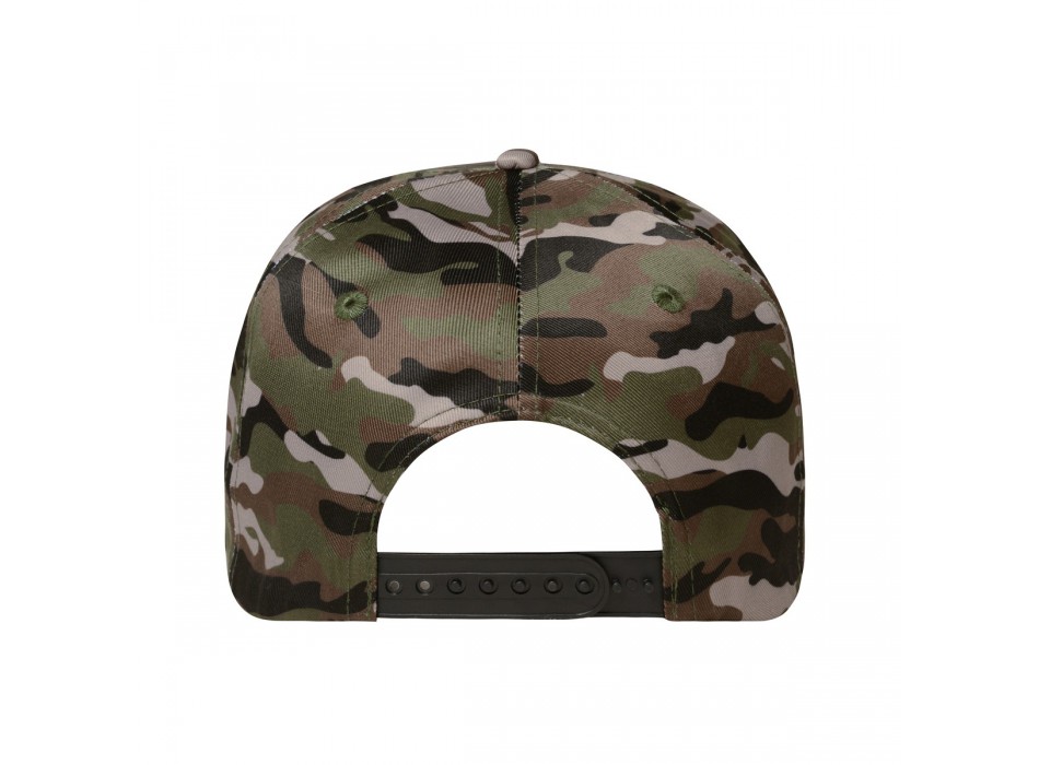 6Panel Camouflage Cap 50%C50%P FullGadgets.com