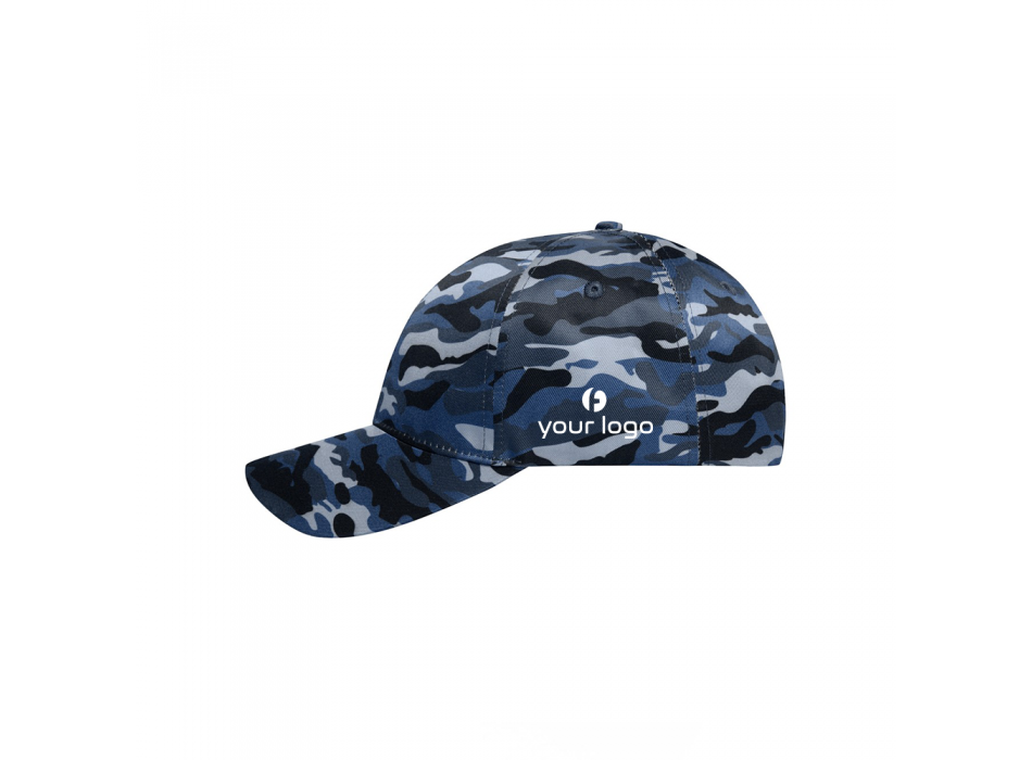 6Panel Camouflage Cap 50%C50%P FullGadgets.com