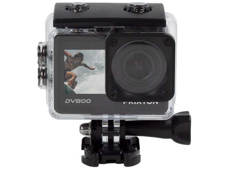 Action camera a doppio schermo da 5K Prixton DV800 FullGadgets.com