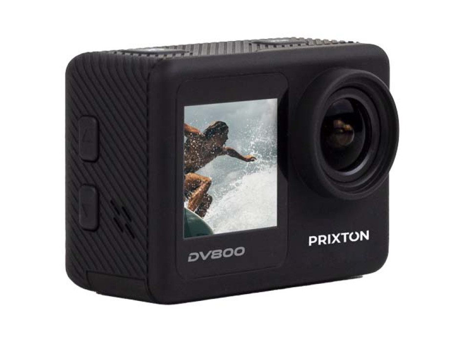 Action camera a doppio schermo da 5K Prixton DV800 FullGadgets.com