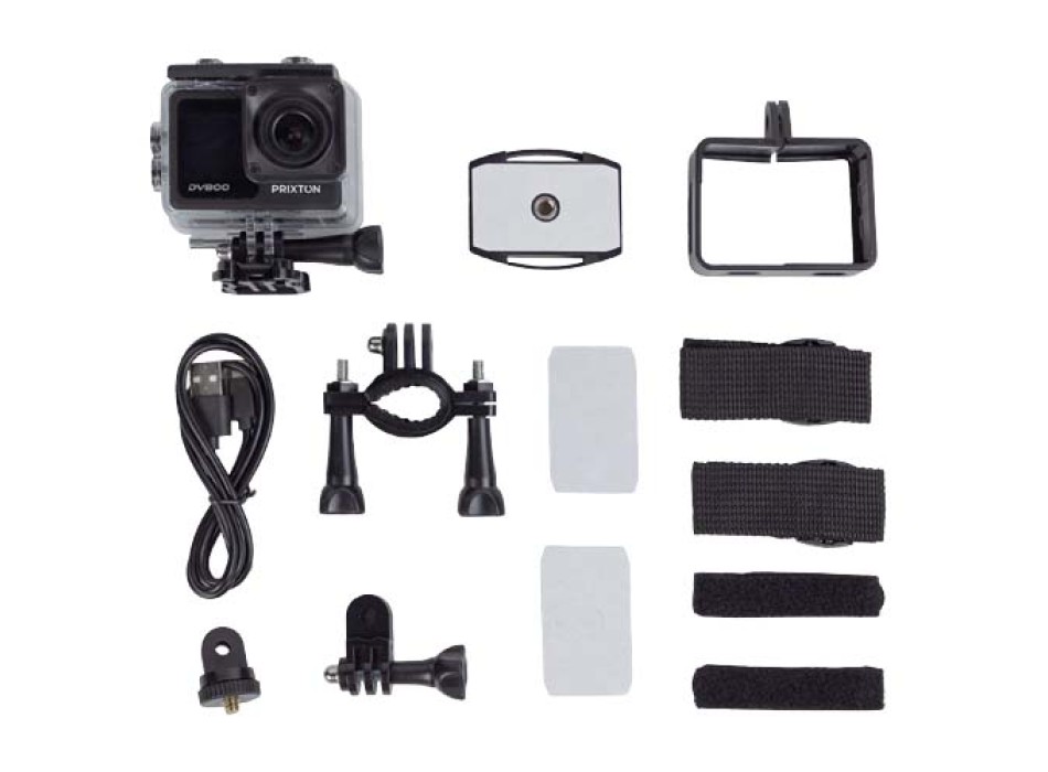 Action camera a doppio schermo da 5K Prixton DV800 FullGadgets.com