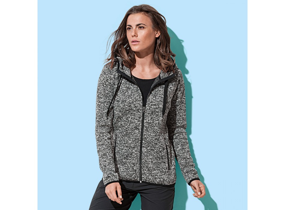 Active Knit Fleece Jacket100%P FullGadgets.com