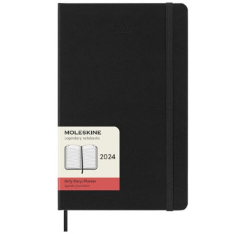 Agenda giornaliera con copertina rigida Moleskine 12M L FullGadgets.com