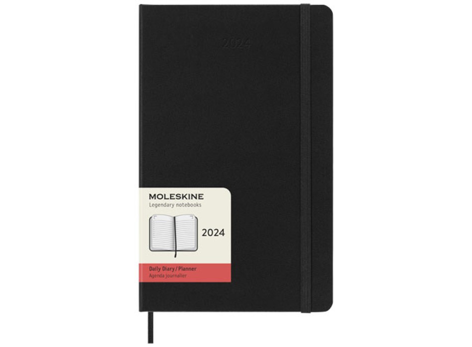 Agenda giornaliera con copertina rigida Moleskine 12M L FullGadgets.com