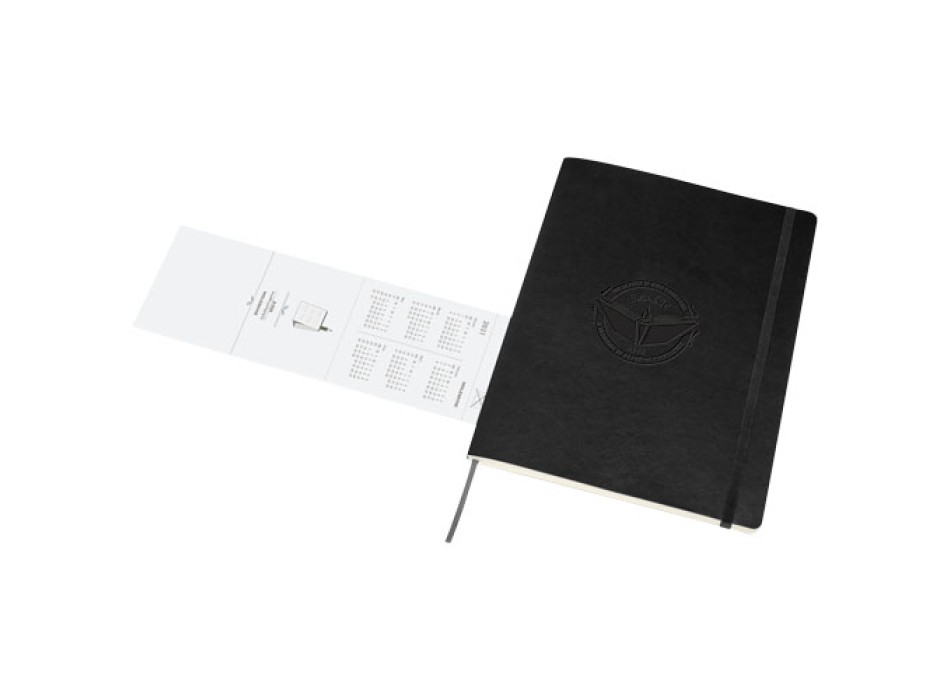 Agenda settimanale con copertina morbida Moleskine 12M XL FullGadgets.com