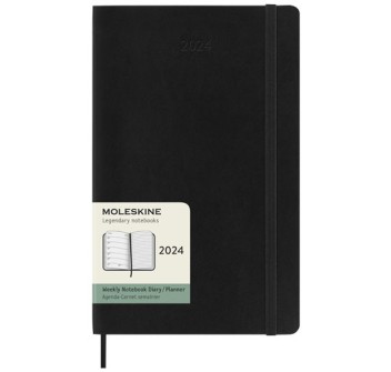 Agenda settimanale con copertina morbida Moleskine 12M XL FullGadgets.com