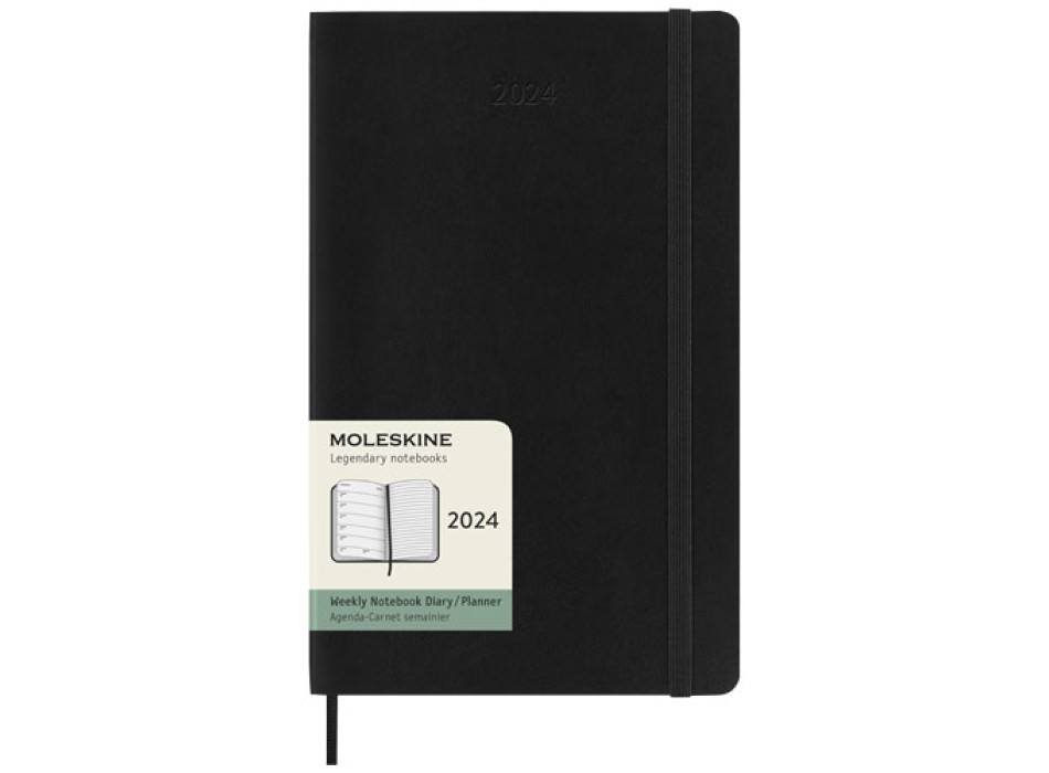 Agenda settimanale con copertina morbida Moleskine 12M XL FullGadgets.com