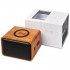 Altoparlante Wooden Con Base Di Ricarica Wireless Personalizzabile