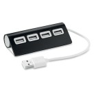 ALUHUB - Hub 4 porte USB FullGadgets.com