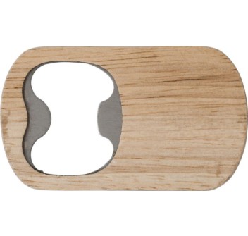 Apribottiglie in legno di faggio e acciaio inox Aviana FullGadgets.com