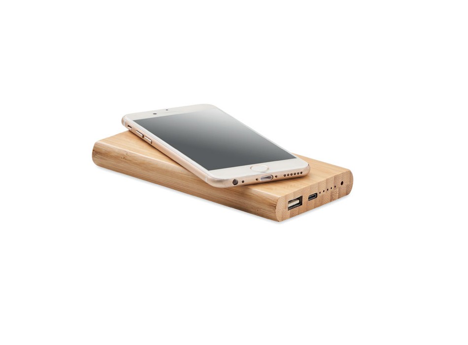 ARENA C - Power bank in bamboo da 6000mAh FullGadgets.com