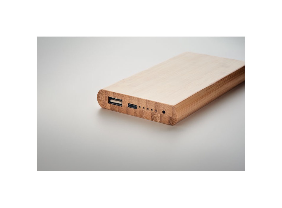 ARENA C - Power bank in bamboo da 6000mAh FullGadgets.com