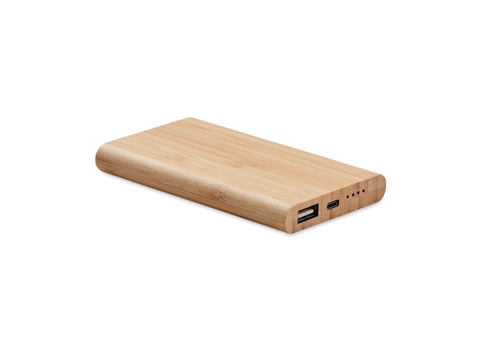 ARENAPOWER C - Power bank in bamboo da 4000mAh FullGadgets.com