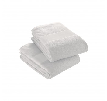 Asciugamano 100% cotone 400 g/m2 bianco 40x60 cm FullGadgets.com