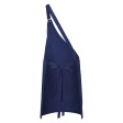 Asymmetrical Bib Apron with Pocket FullGadgets.com