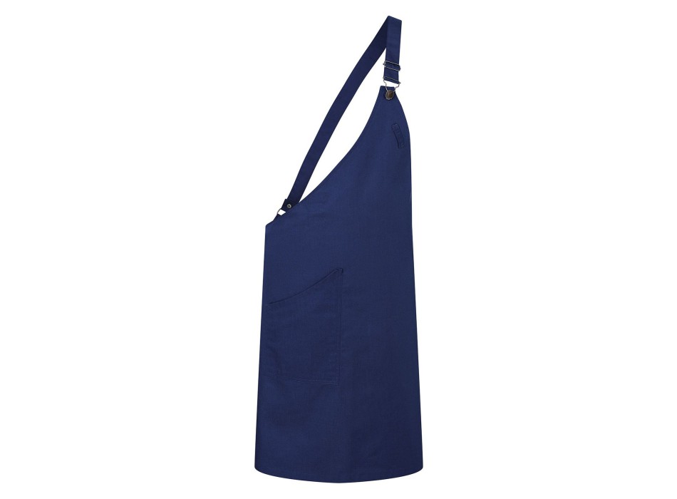 Asymmetrical Bib Apron with Pocket FullGadgets.com