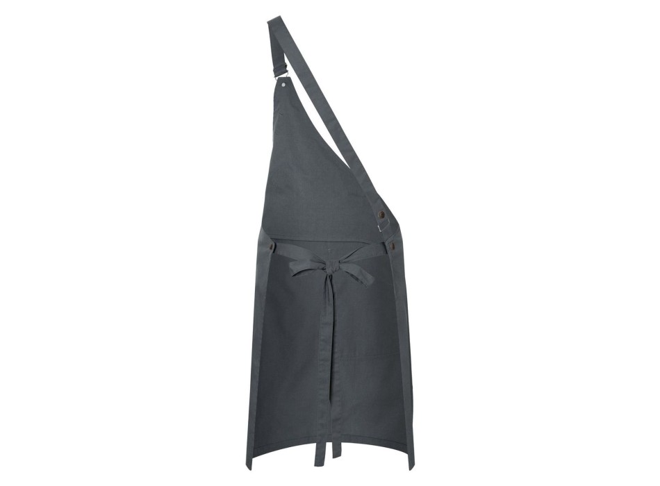 Asymmetrical Bib Apron with Pocket FullGadgets.com