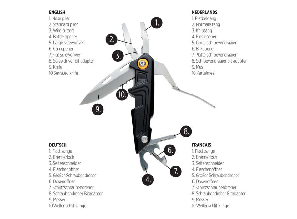 Attrezzo con punte Excalibur FullGadgets.com