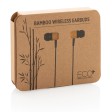 Auricolari wireless in bambù FullGadgets.com