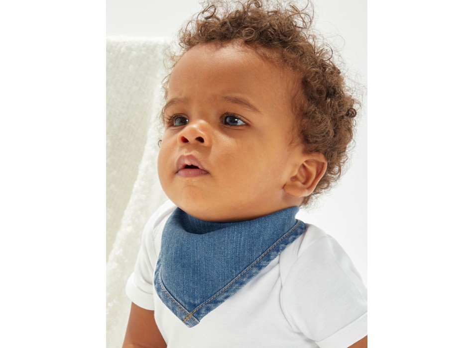 Baby Rocks Denim Bandana Bib FullGadgets.com