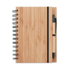 BAMBLOC - Notebook in bamboo con penna FullGadgets.com