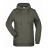 Basic Hoody Lady 80% Cotone 20% Poliestere Personalizzabile |James 6 Nicholson