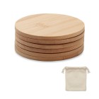 BAYIN SET - Set di 6 sottobicchieri di bamb FullGadgets.com