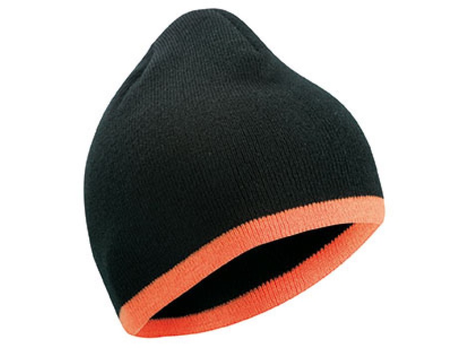 BEANIE CONTR/BORD/RISV 100%P FullGadgets.com