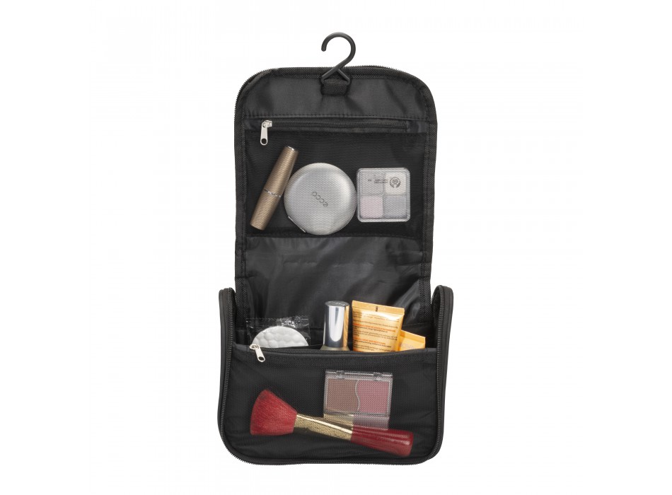 Beauty case in microfibra con zip, ampie tasche interne FullGadgets.com