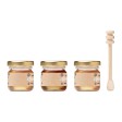 BEEBEE SET - Set di 3 vasetti di miele mille FullGadgets.com