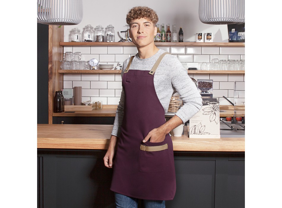 Bib Apron Ribbons 65%P35%C FullGadgets.com