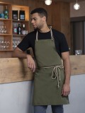 Bib Apron Cords 65%Rp35% Cotone Personalizzabile |KARLOWSKY