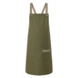 Bib Apron With Crossed Ribbons FullGadgets.com