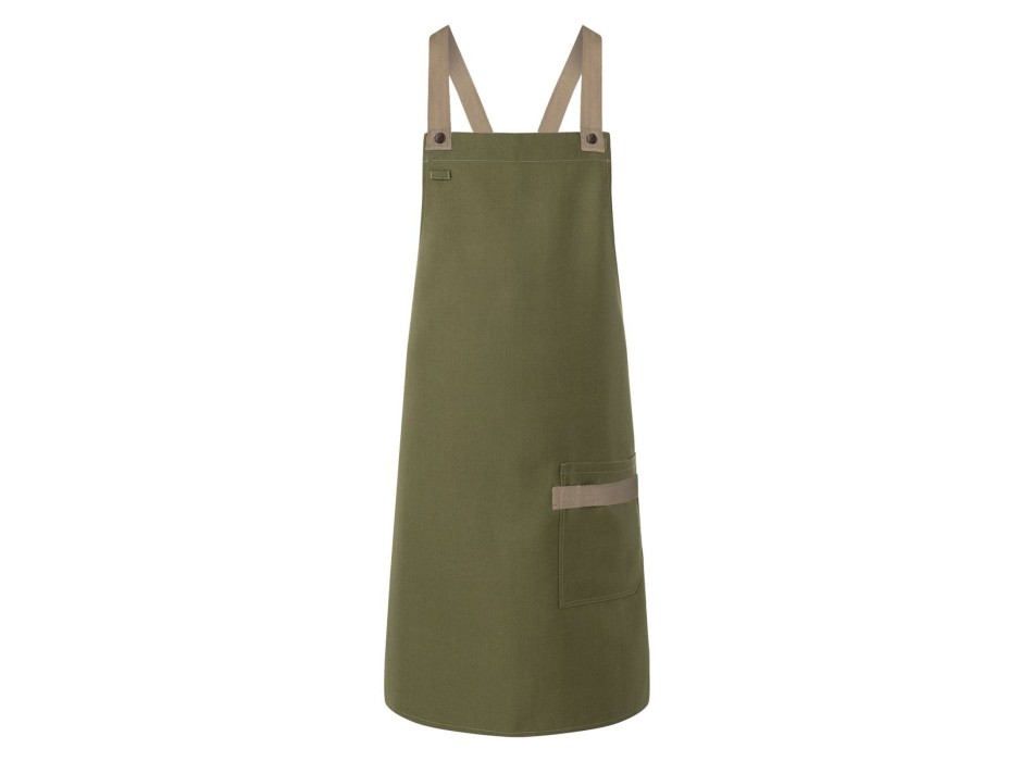 Bib Apron With Crossed Ribbons FullGadgets.com