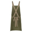 Bib Apron With Crossed Ribbons FullGadgets.com