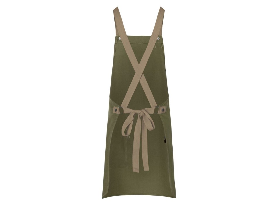 Bib Apron With Crossed Ribbons FullGadgets.com