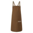 Bib Apron With Crossed Ribbons FullGadgets.com