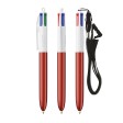 BIC® 4 Colours Glacé with Lanyard FullGadgets.com